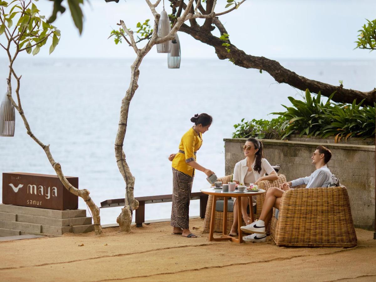 Maya Sanur Resort & Spa Exterior foto Maya restaurant